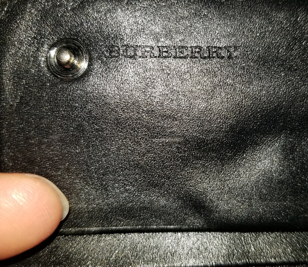 SOLD Burberry Smoke Wallet - Picture 2 of 8